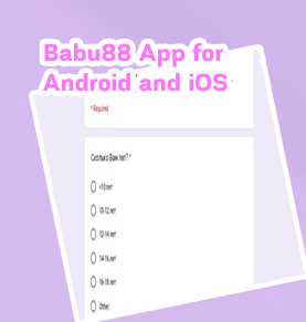 Babu88 data free app install download