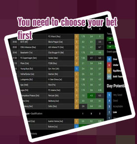 Scanner bet football prediction